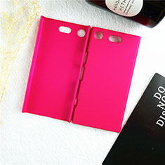 Handyhülle Hülle Kunststoff Schutzhülle Tasche Matt M01 für Sony Xperia XZ1 Compact Pink