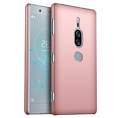 Handyhülle Hülle Kunststoff Schutzhülle Tasche Matt M01 für Sony Xperia XZ2 Premium Rosegold