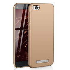 Handyhülle Hülle Kunststoff Schutzhülle Tasche Matt M01 für Xiaomi Mi 4i Gold