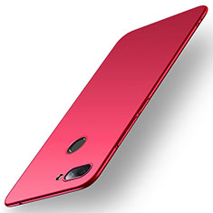 Handyhülle Hülle Kunststoff Schutzhülle Tasche Matt M01 für Xiaomi Mi 8 Lite Rot