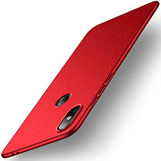 Handyhülle Hülle Kunststoff Schutzhülle Tasche Matt M01 für Xiaomi Mi 8 SE Rot