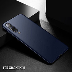 Handyhülle Hülle Kunststoff Schutzhülle Tasche Matt M01 für Xiaomi Mi 9 Blau
