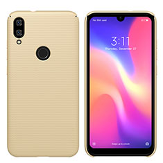 Handyhülle Hülle Kunststoff Schutzhülle Tasche Matt M01 für Xiaomi Mi Play 4G Gold