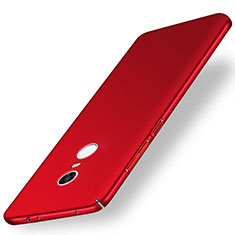 Handyhülle Hülle Kunststoff Schutzhülle Tasche Matt M01 für Xiaomi Redmi 5 Plus Rot