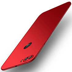 Handyhülle Hülle Kunststoff Schutzhülle Tasche Matt M02 für Huawei Enjoy 8 Plus Rot