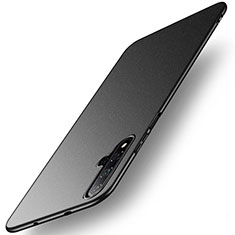 Handyhülle Hülle Kunststoff Schutzhülle Tasche Matt M02 für Huawei Honor 20 Schwarz