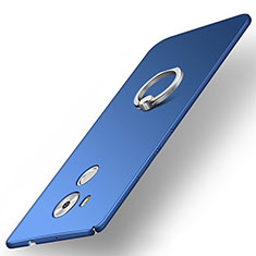 Handyhülle Hülle Kunststoff Schutzhülle Tasche Matt M02 für Huawei Mate 8 Blau