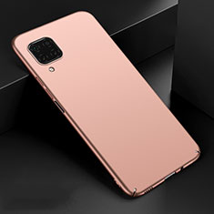 Handyhülle Hülle Kunststoff Schutzhülle Tasche Matt M02 für Huawei P40 Lite Rosegold