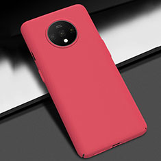 Handyhülle Hülle Kunststoff Schutzhülle Tasche Matt M02 für OnePlus 7T Rot
