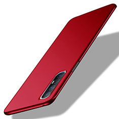 Handyhülle Hülle Kunststoff Schutzhülle Tasche Matt M02 für Oppo Find X2 Neo Rot