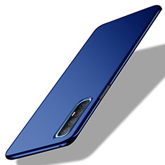 Handyhülle Hülle Kunststoff Schutzhülle Tasche Matt M02 für Oppo Reno3 Pro Blau