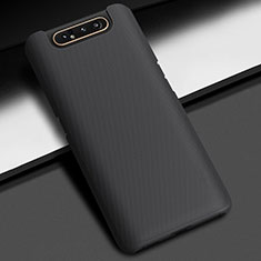 Handyhülle Hülle Kunststoff Schutzhülle Tasche Matt M02 für Samsung Galaxy A90 4G Schwarz