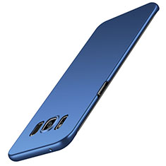 Handyhülle Hülle Kunststoff Schutzhülle Tasche Matt M02 für Samsung Galaxy S8 Blau