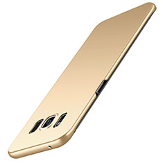Handyhülle Hülle Kunststoff Schutzhülle Tasche Matt M02 für Samsung Galaxy S8 Gold