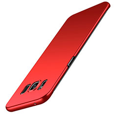 Handyhülle Hülle Kunststoff Schutzhülle Tasche Matt M02 für Samsung Galaxy S8 Plus Rot