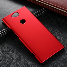 Handyhülle Hülle Kunststoff Schutzhülle Tasche Matt M02 für Sony Xperia XA2 Rot