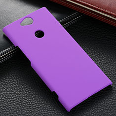Handyhülle Hülle Kunststoff Schutzhülle Tasche Matt M02 für Sony Xperia XA2 Violett