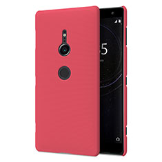 Handyhülle Hülle Kunststoff Schutzhülle Tasche Matt M02 für Sony Xperia XZ2 Rot