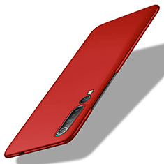Handyhülle Hülle Kunststoff Schutzhülle Tasche Matt M02 für Xiaomi Mi 10 Pro Rot