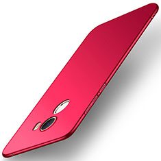 Handyhülle Hülle Kunststoff Schutzhülle Tasche Matt M02 für Xiaomi Mi Mix 2 Rot