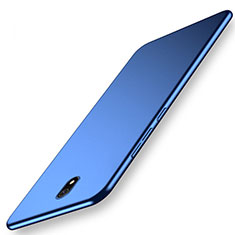 Handyhülle Hülle Kunststoff Schutzhülle Tasche Matt M02 für Xiaomi Redmi 8A Blau