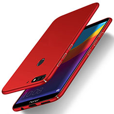 Handyhülle Hülle Kunststoff Schutzhülle Tasche Matt M03 für Huawei Enjoy 8 Rot