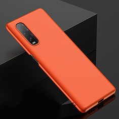 Handyhülle Hülle Kunststoff Schutzhülle Tasche Matt M03 für Oppo Find X2 Orange