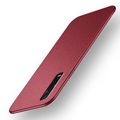 Handyhülle Hülle Kunststoff Schutzhülle Tasche Matt M03 für Oppo Find X2 Pro Rot