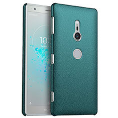 Handyhülle Hülle Kunststoff Schutzhülle Tasche Matt M03 für Sony Xperia XZ2 Grün