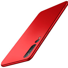 Handyhülle Hülle Kunststoff Schutzhülle Tasche Matt M03 für Xiaomi Mi 10 Pro Rot