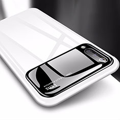 Handyhülle Hülle Kunststoff Schutzhülle Tasche Matt M03 für Xiaomi Mi A3 Weiß