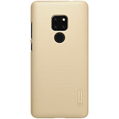 Handyhülle Hülle Kunststoff Schutzhülle Tasche Matt M04 für Huawei Mate 20 Gold