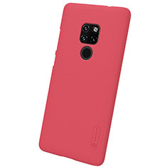 Handyhülle Hülle Kunststoff Schutzhülle Tasche Matt M04 für Huawei Mate 20 Rot