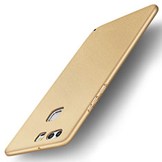 Handyhülle Hülle Kunststoff Schutzhülle Tasche Matt M04 für Huawei P9 Plus Gold