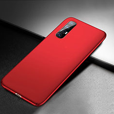 Handyhülle Hülle Kunststoff Schutzhülle Tasche Matt M04 für Oppo Reno3 Pro Rot