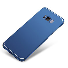 Handyhülle Hülle Kunststoff Schutzhülle Tasche Matt M04 für Samsung Galaxy S8 Blau