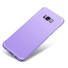 Handyhülle Hülle Kunststoff Schutzhülle Tasche Matt M04 für Samsung Galaxy S8 Violett