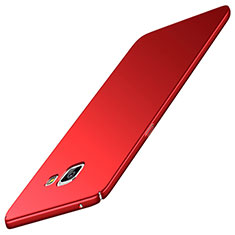 Handyhülle Hülle Kunststoff Schutzhülle Tasche Matt M05 für Samsung Galaxy A9 Pro (2016) SM-A9100 Rot