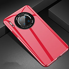 Handyhülle Hülle Kunststoff Schutzhülle Tasche Matt P01 für Huawei Mate 30 5G Rot