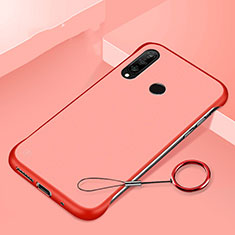 Handyhülle Hülle Kunststoff Schutzhülle Tasche Matt P01 für Huawei P30 Lite New Edition Rot