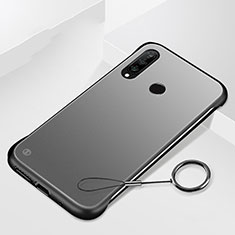 Handyhülle Hülle Kunststoff Schutzhülle Tasche Matt P01 für Huawei P30 Lite Schwarz