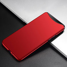 Handyhülle Hülle Kunststoff Schutzhülle Tasche Matt P02 für Oppo Find X Super Flash Edition Rot