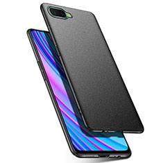 Handyhülle Hülle Kunststoff Schutzhülle Tasche Matt P03 für Oppo K1 Schwarz