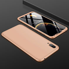 Handyhülle Hülle Kunststoff Schutzhülle Tasche Matt Vorder und Rückseite 360 Grad für Huawei Enjoy 9 Gold