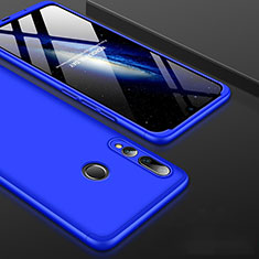Handyhülle Hülle Kunststoff Schutzhülle Tasche Matt Vorder und Rückseite 360 Grad für Huawei Honor 20 Lite Blau