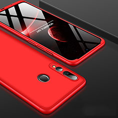 Handyhülle Hülle Kunststoff Schutzhülle Tasche Matt Vorder und Rückseite 360 Grad für Huawei Honor 20 Lite Rot