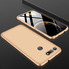 Handyhülle Hülle Kunststoff Schutzhülle Tasche Matt Vorder und Rückseite 360 Grad für Huawei Honor View 20 Gold