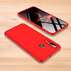 Handyhülle Hülle Kunststoff Schutzhülle Tasche Matt Vorder und Rückseite 360 Grad für Huawei Nova 4 Rot