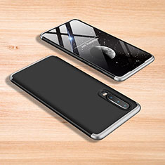 Handyhülle Hülle Kunststoff Schutzhülle Tasche Matt Vorder und Rückseite 360 Grad für Xiaomi Mi 9 SE Silber