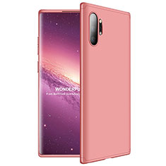 Handyhülle Hülle Kunststoff Schutzhülle Tasche Matt Vorder und Rückseite 360 Grad M01 für Samsung Galaxy Note 10 Plus 5G Rosegold